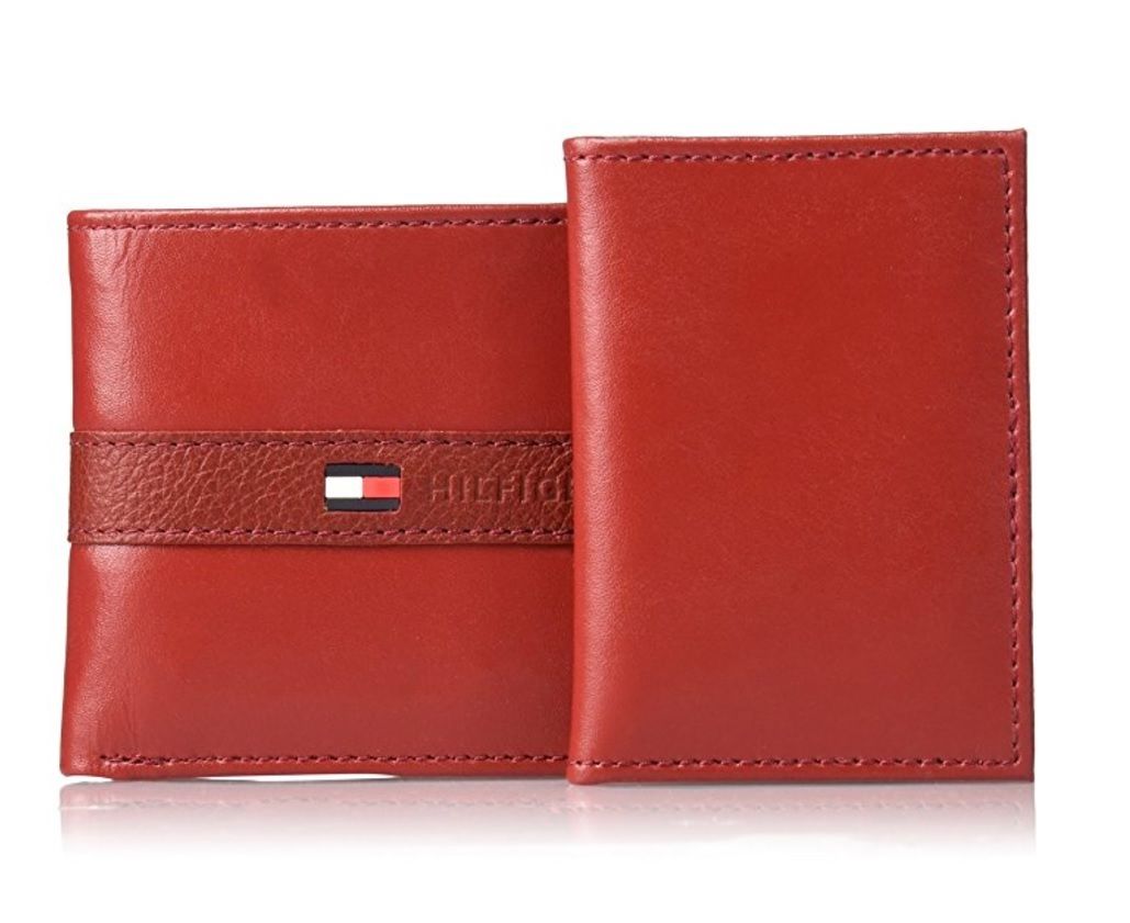 Tommy Hilfiger Men's Leather Bifold Wallet with Removal Card Holder eBay